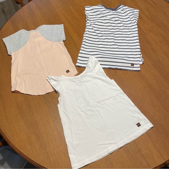 Tea Collection Lot of 3 Girls' Tropical Graphic Tee & Tank Top Bundle Size 4 - Picture 8 of 8